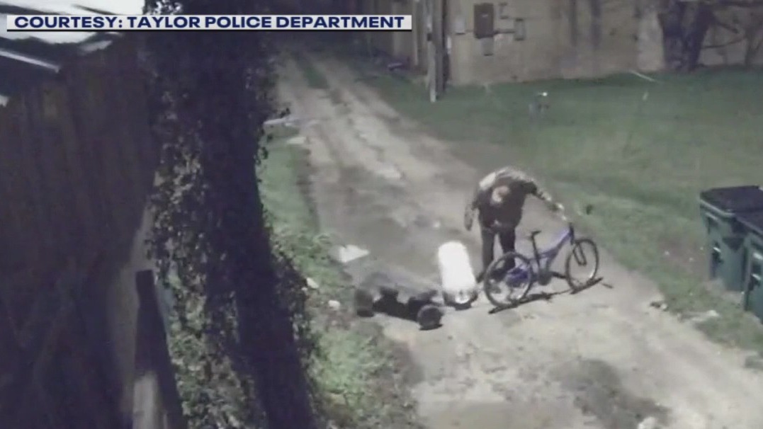 Man steals propane tank in Taylor